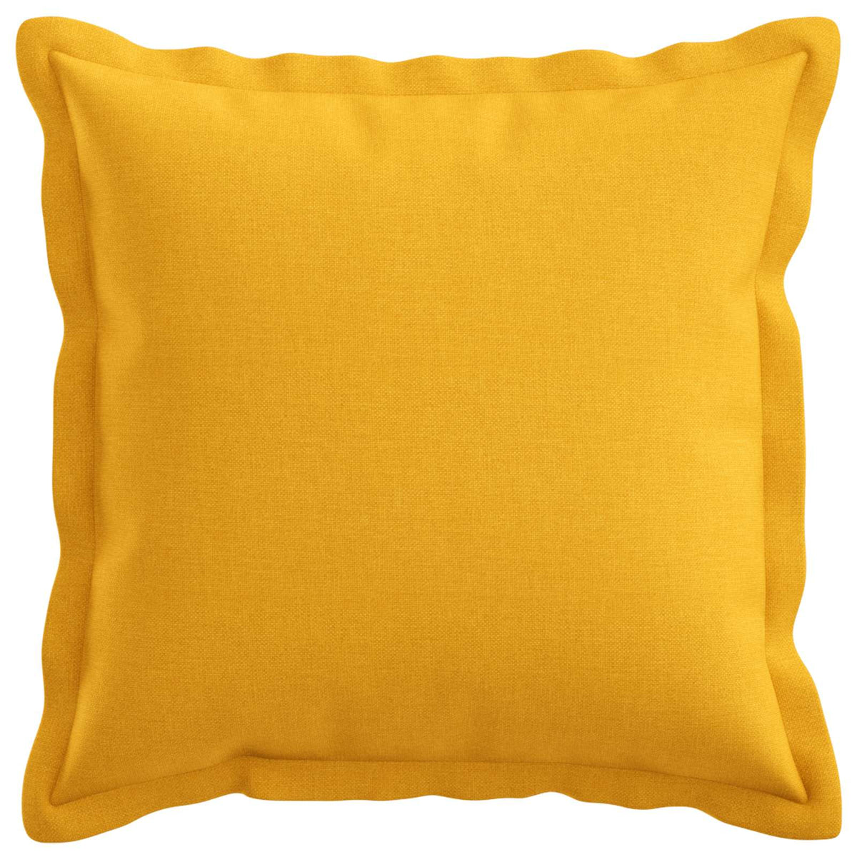 Presvlaka za jastuk 2 pcs HOUTEN Svijetlo žuta 50 x 50 cm