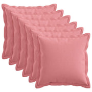 Presvlaka za jastuk 6 pcs HOUTEN Ružičasta 50 x 50 cm