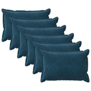 Presvlaka za jastuk 6 pcs HOUTEN Plava 50 x 70 cm Baršun