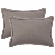 Presvlaka za jastuk 2 pcs HOUTEN Svjetlosiva 50 x 80 cm Bouclé