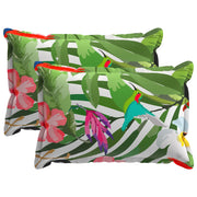Presvlaka za jastuk 2 kom. HOUTEN Crna 50 x 80 cm Poliester