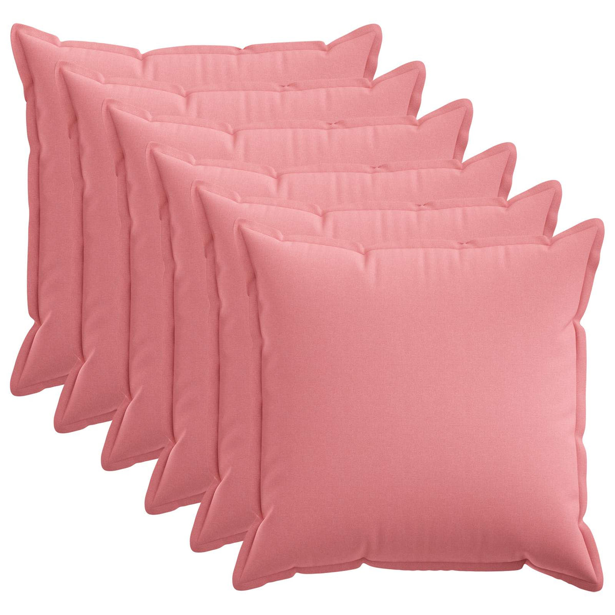 Presvlaka za jastuk 6 pcs HOUTEN Ružičasta 55 x 55 cm