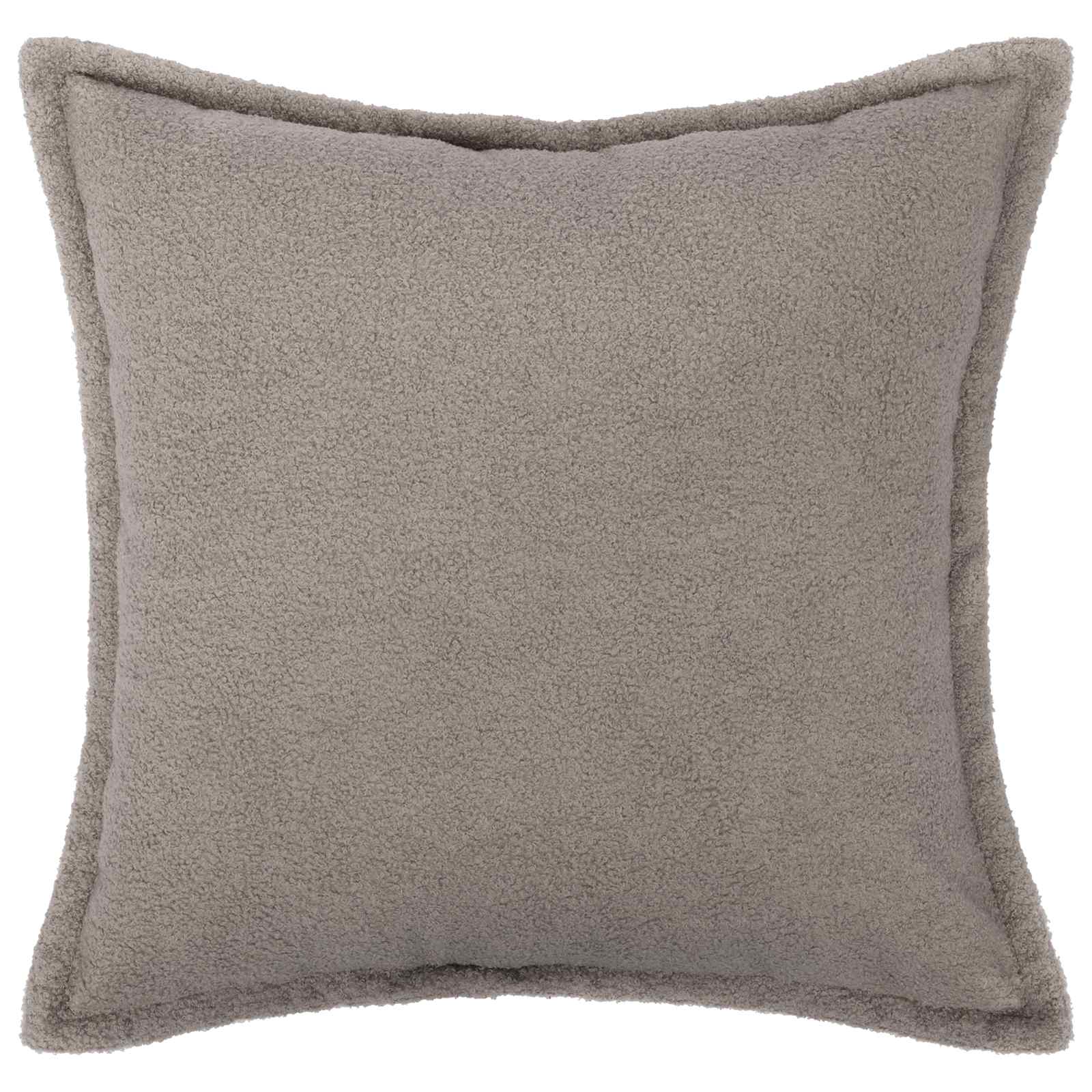 Presvlaka za jastuk 6 pcs HOUTEN Svjetlosiva 55 x 55 cm Bouclé