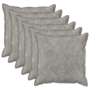 Presvlaka za jastuk 6 pcs HOUTEN Svjetlosiva 55 x 55 cm