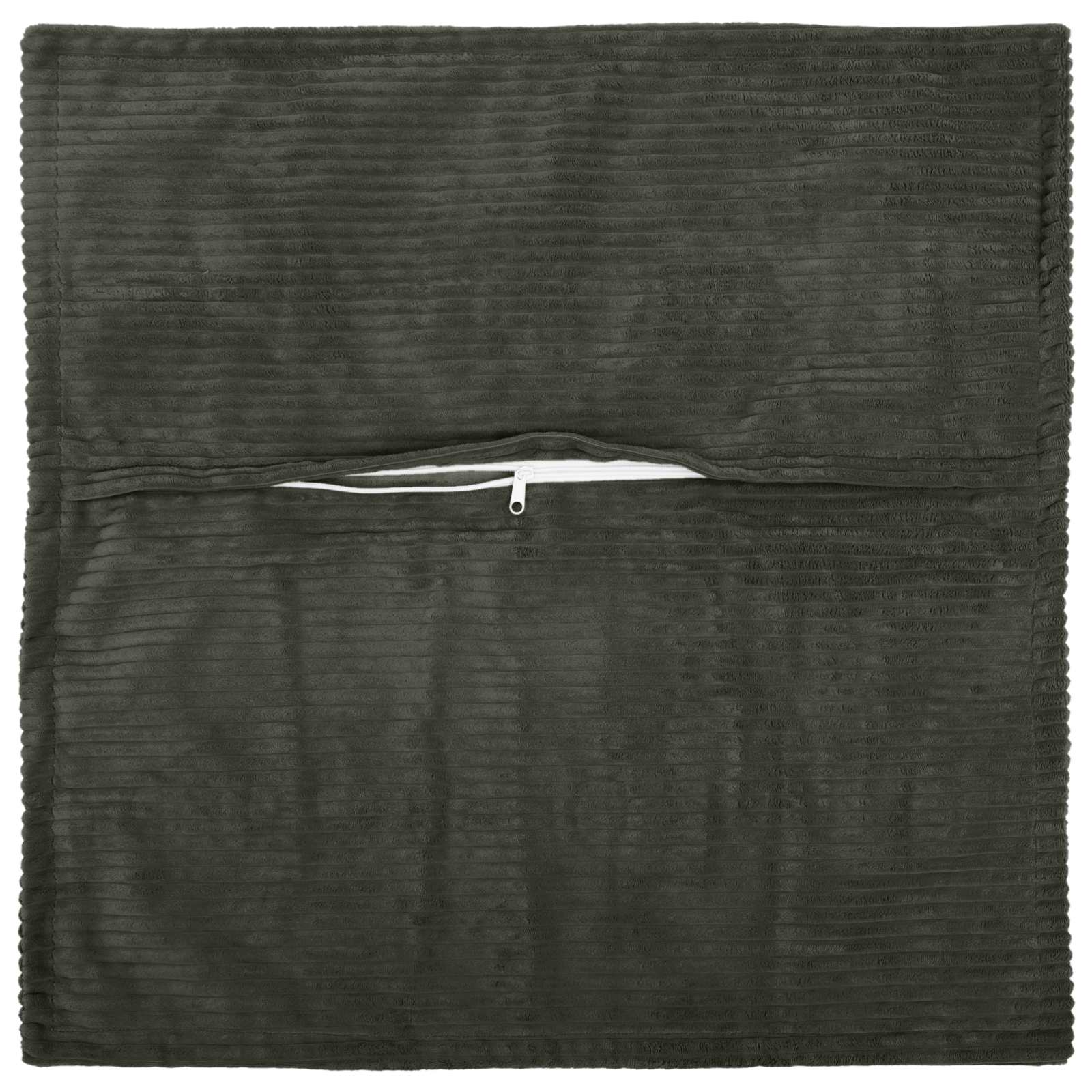 Presvlaka za jastuk 2 kom. HOUTEN Antracit 60 x 60 cm Kord