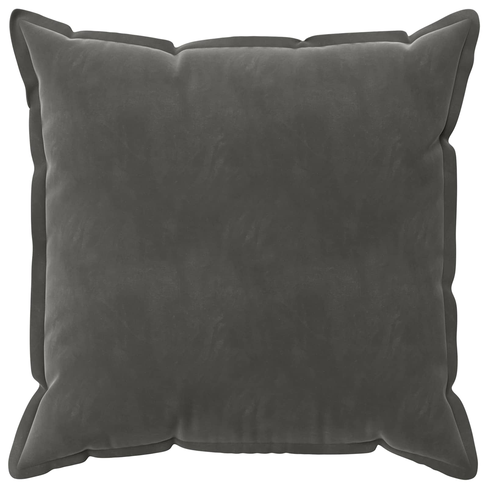 Presvlaka za jastuk 6 pcs HOUTEN Tamnosiva 65 x 65 cm Baršun