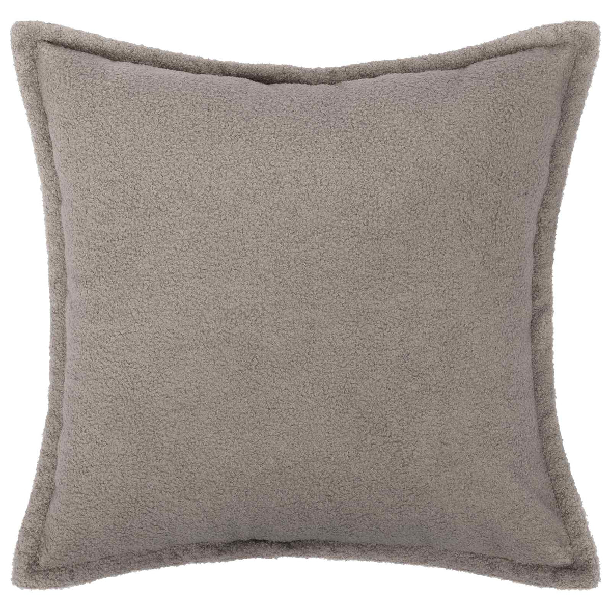 Presvlaka za jastuk 6 pcs HOUTEN Svjetlosiva 65 x 65 cm Bouclé