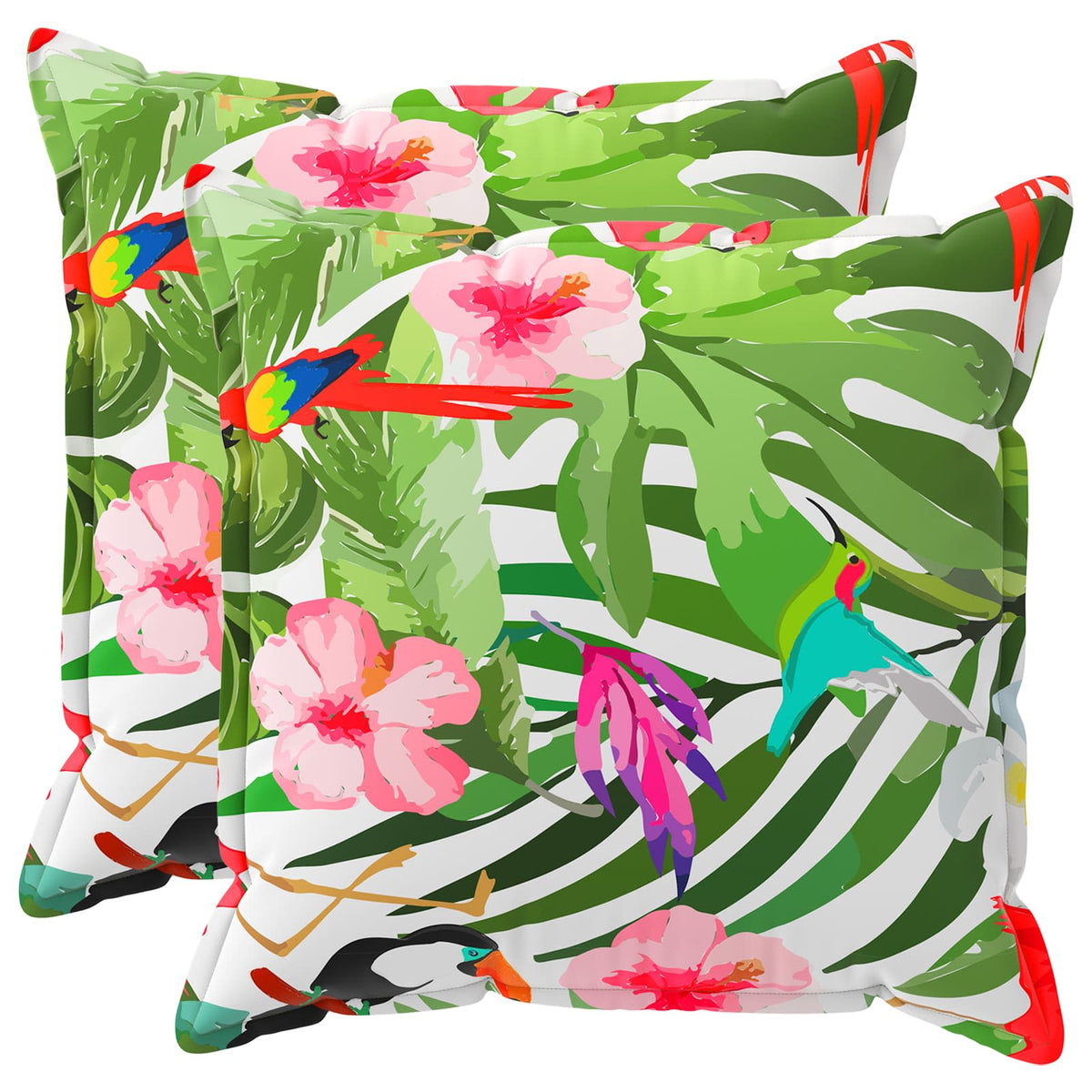 Presvlaka za jastuk 2 kom. HOUTEN Crna 65 x 65 cm Poliester