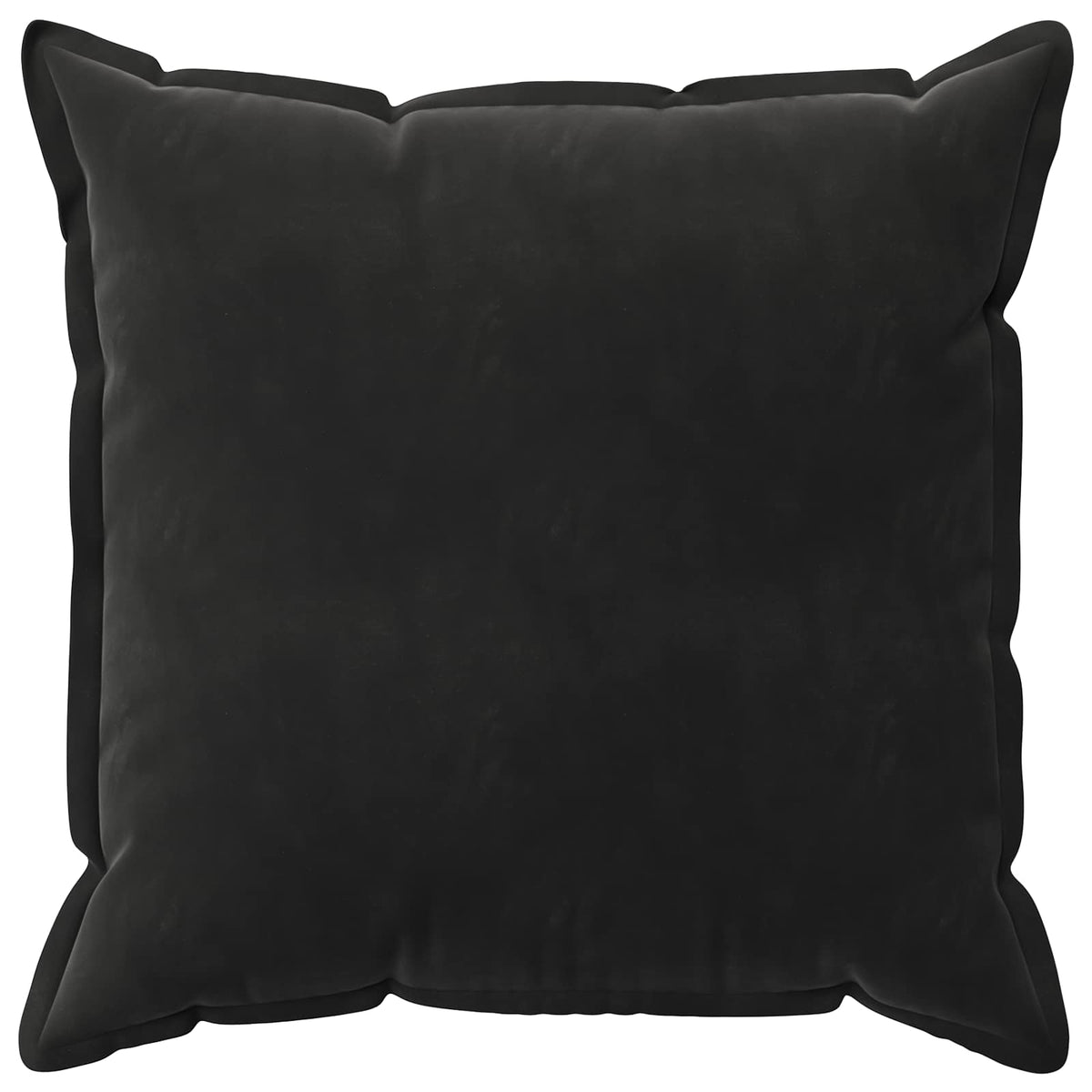 Presvlaka za jastuk 6 pcs HOUTEN Crna 70 x 70 cm Baršun