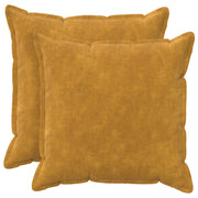 Presvlaka za jastuk 2 pcs HOUTEN Žuta 70 x 70 cm