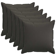 Presvlaka za jastuk 6 pcs HOUTEN Tamnosiva 80 x 80 cm