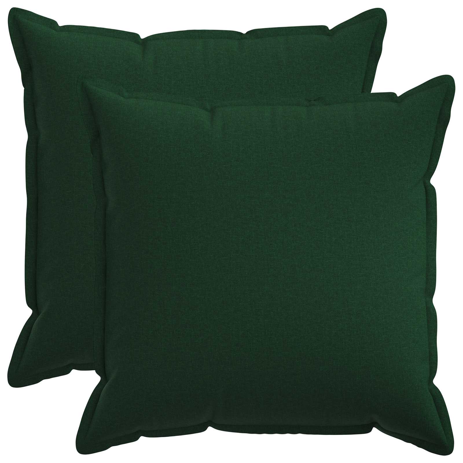 Presvlaka za jastuk 2 pcs HOUTEN Tamnozelena 80 x 80 cm