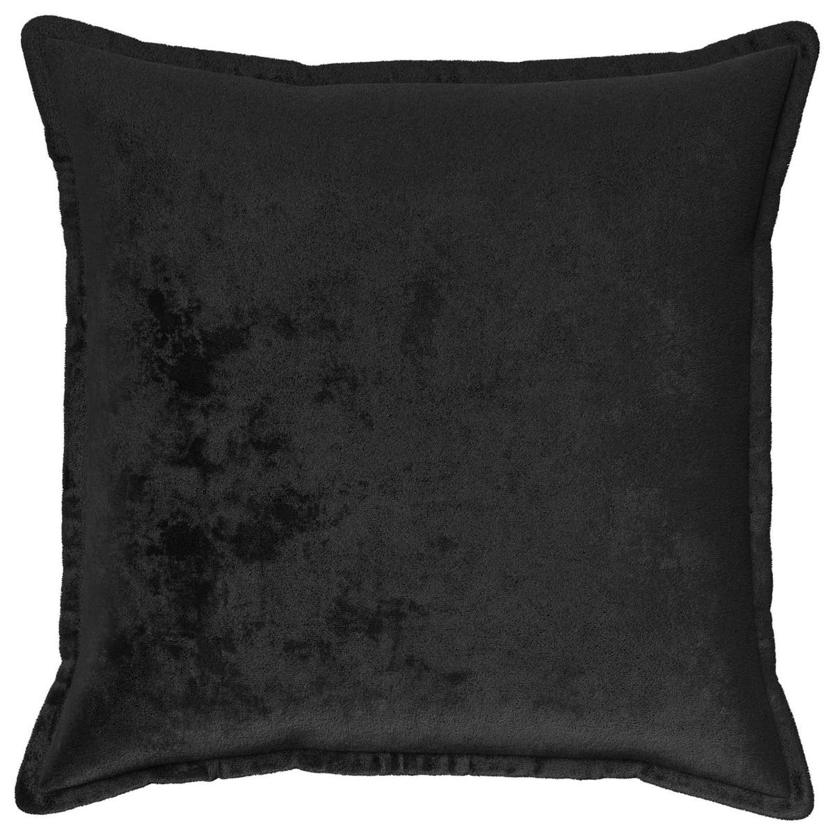 Presvlaka za jastuk 2 pcs HOUTEN Crna 80 x 80 cm Flanel