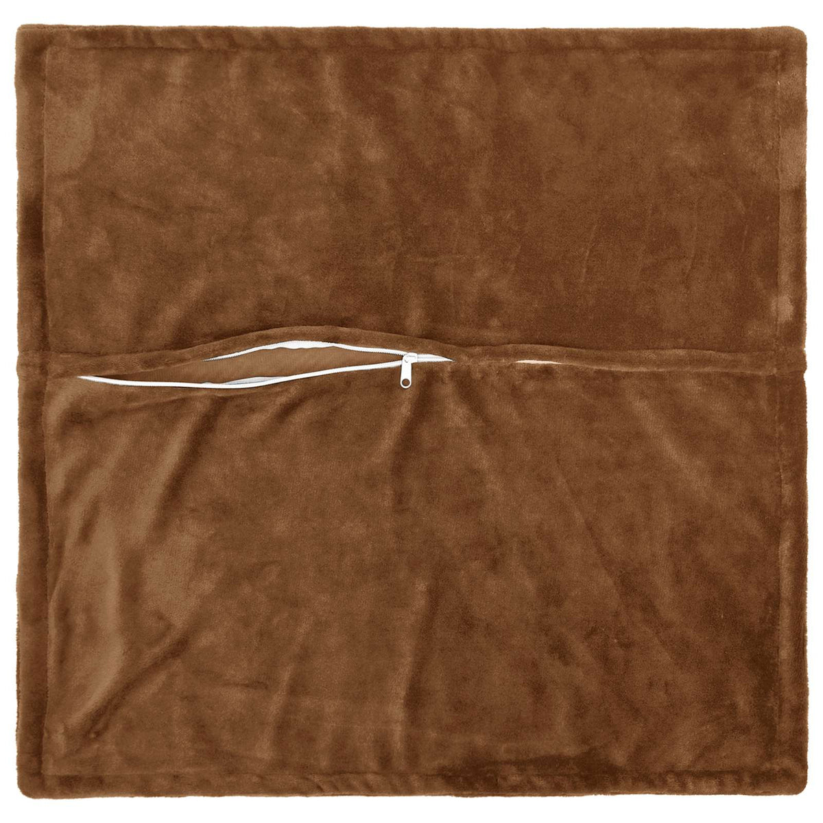 Presvlaka za jastuk 2 pcs HOUTEN Svijetlosmeđa 80 x 80 cm