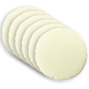 Presvlaka za jastuk 6 pcs HEERLEN Krem Ø 30 cm Poliester