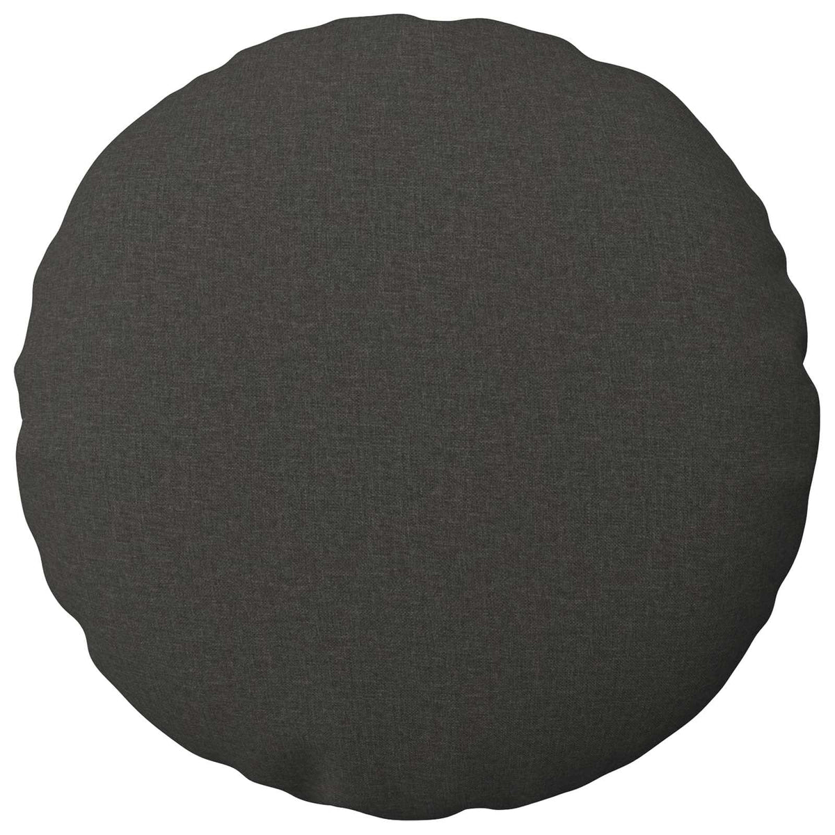 Presvlaka za jastuk 2 pcs HEERLEN Tamnosiva Ø 40 cm