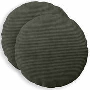 Presvlaka za jastuk 2 pcs HEERLEN Antracit Ø 40 cm Kord