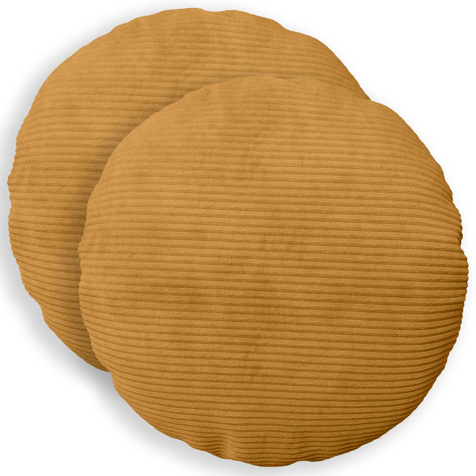 Presvlaka za jastuk 2 pcs HEERLEN Žuta Ø 40 cm Kord