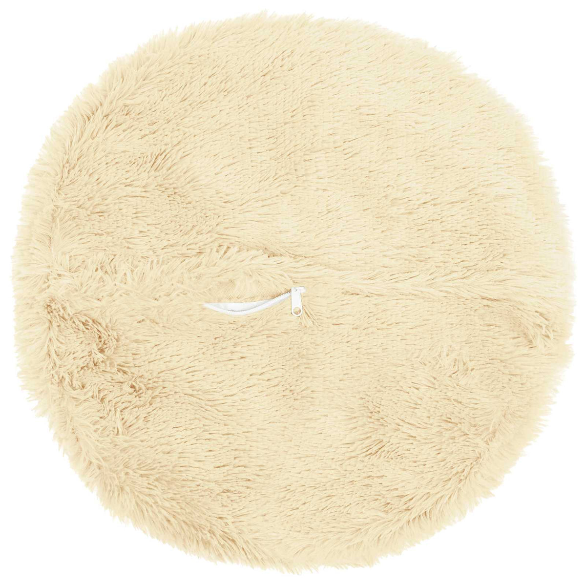 Presvlaka za jastuk 2 pcs HEERLEN Krem Ø 40 cm PV flis