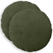 Presvlaka za jastuk 2 pcs HEERLEN Zelena Ø 50 cm Kord