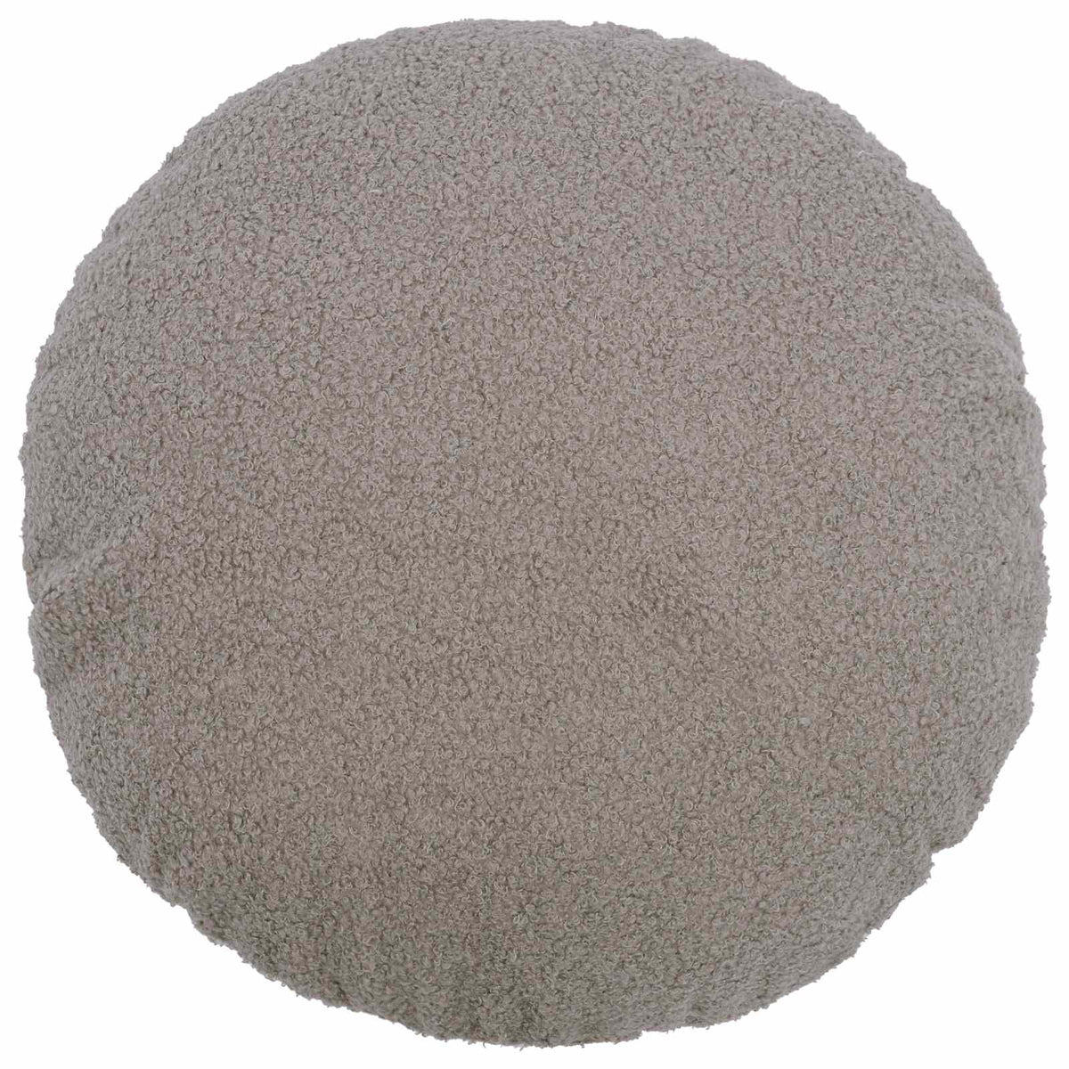 Presvlaka za jastuk 6 pcs HEERLEN Svjetlosiva Ø 50 cm Bouclé