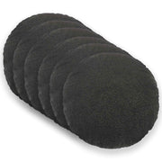 Presvlaka za jastuk 6 pcs HEERLEN Tamnosiva Ø 50 cm Bouclé