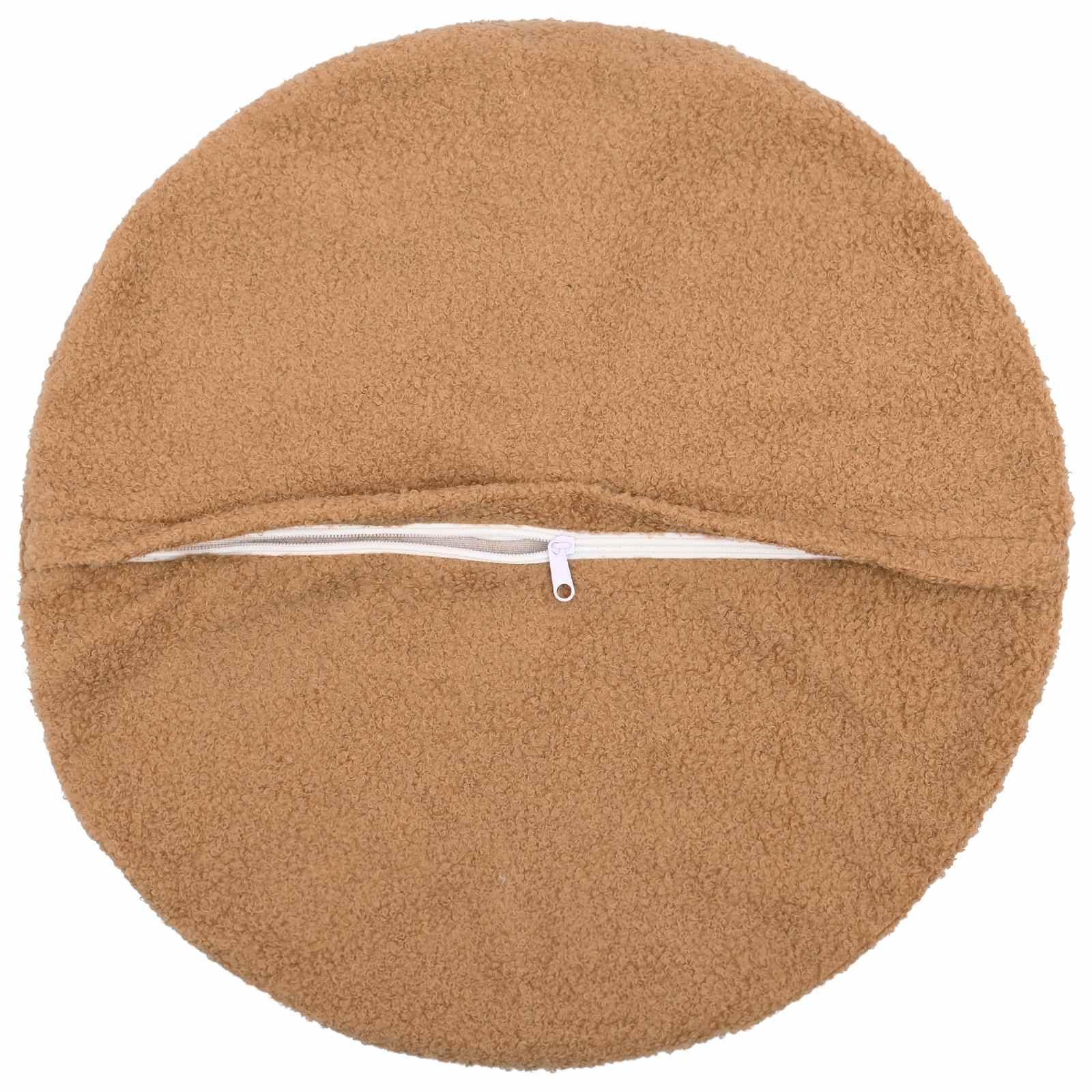 Presvlaka za jastuk 6 pcs HEERLEN Bež Ø 50 cm Bouclé