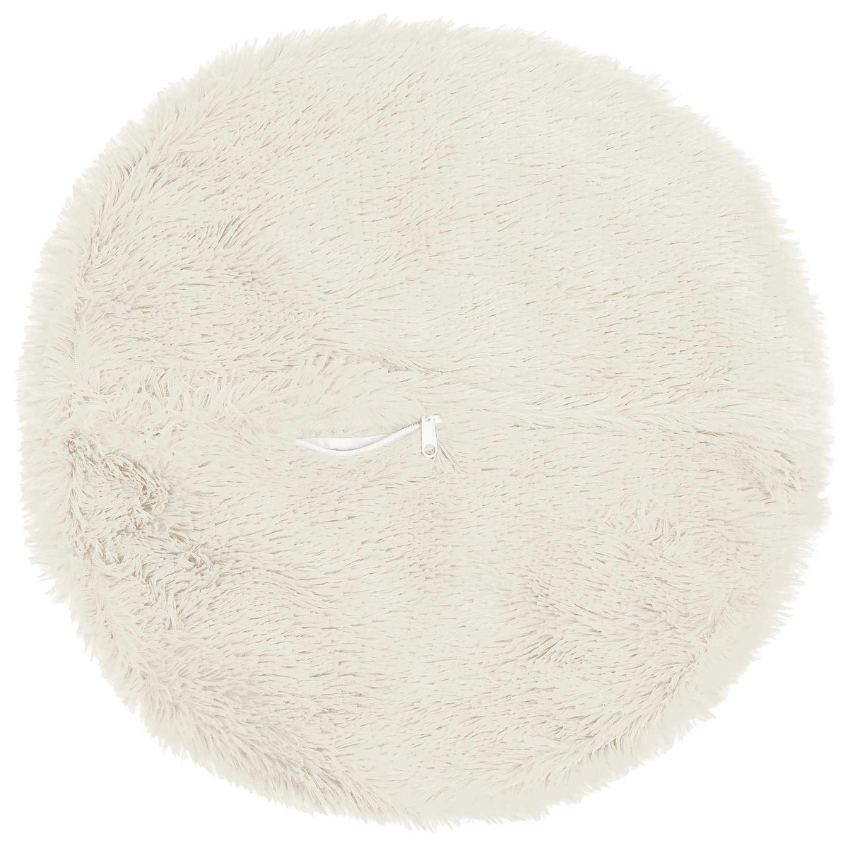 Presvlaka za jastuk 2 pcs HEERLEN Bijela Ø 50 cm PV flis