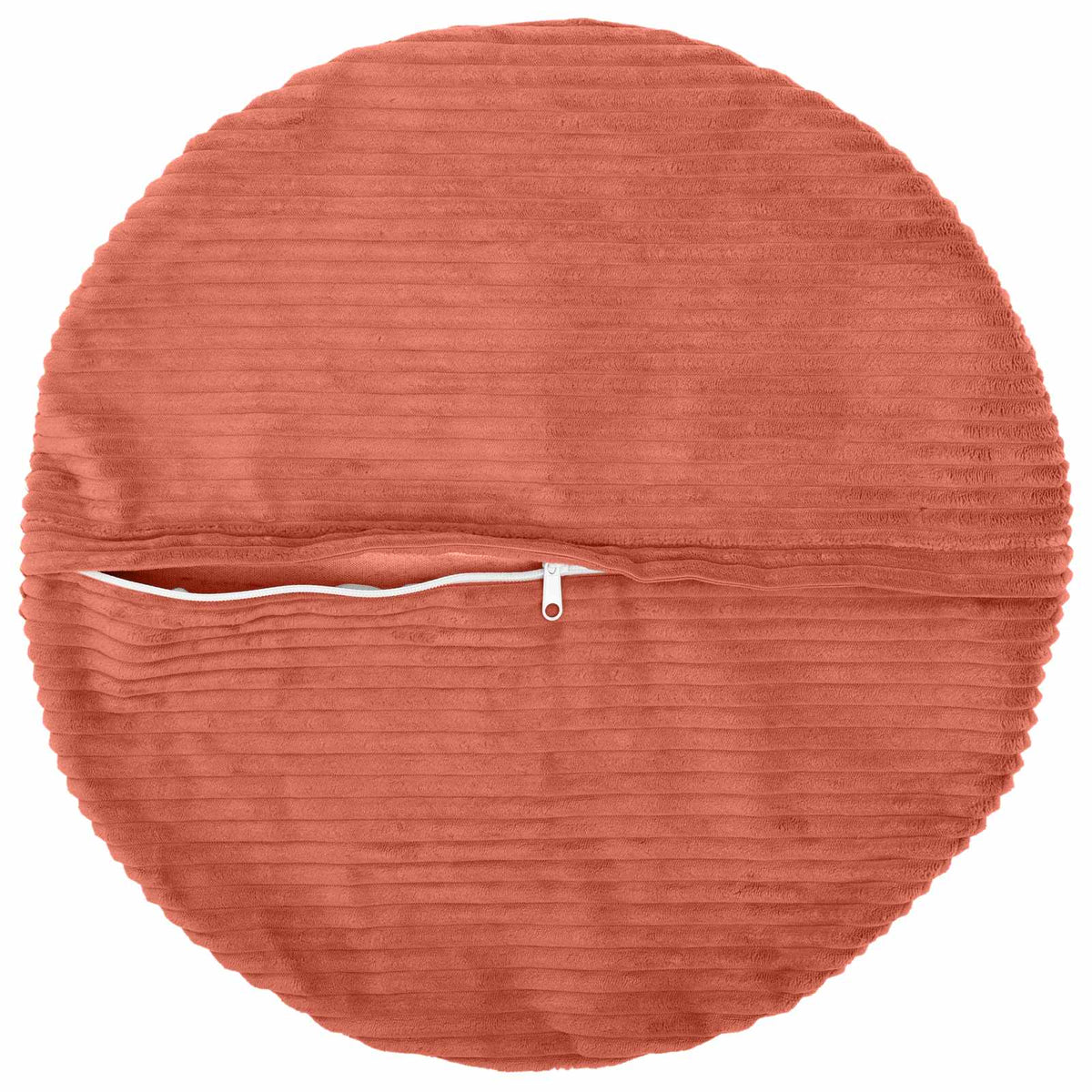 Presvlaka za jastuk 2 pcs HEERLEN Crvena narančasta Ø 60 cm