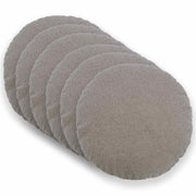Presvlaka za jastuk 6 pcs HEERLEN Svjetlosiva Ø 60 cm Bouclé