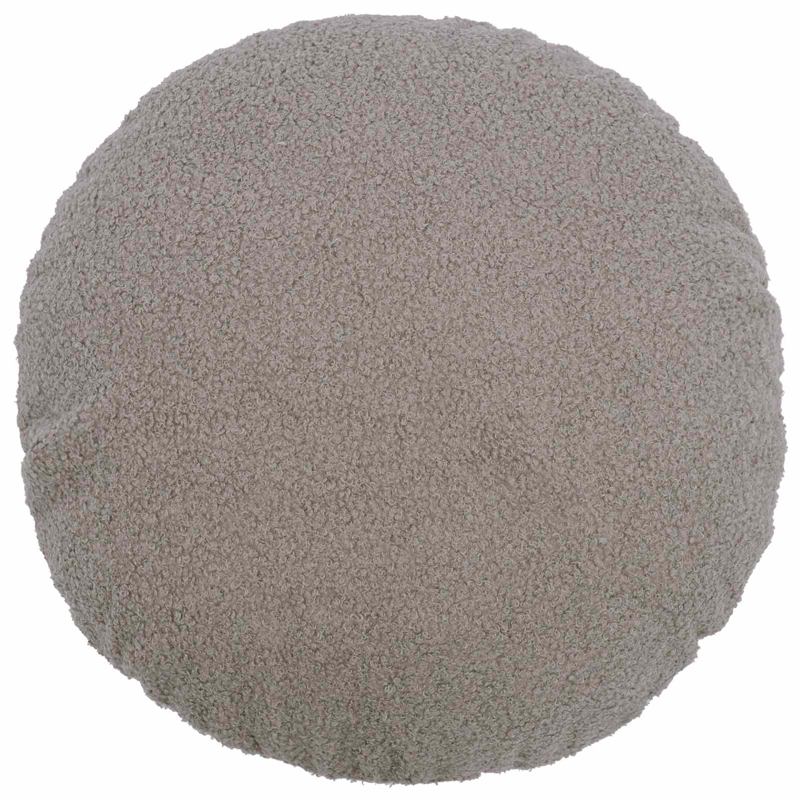 Presvlaka za jastuk 6 pcs HEERLEN Svjetlosiva Ø 60 cm Bouclé