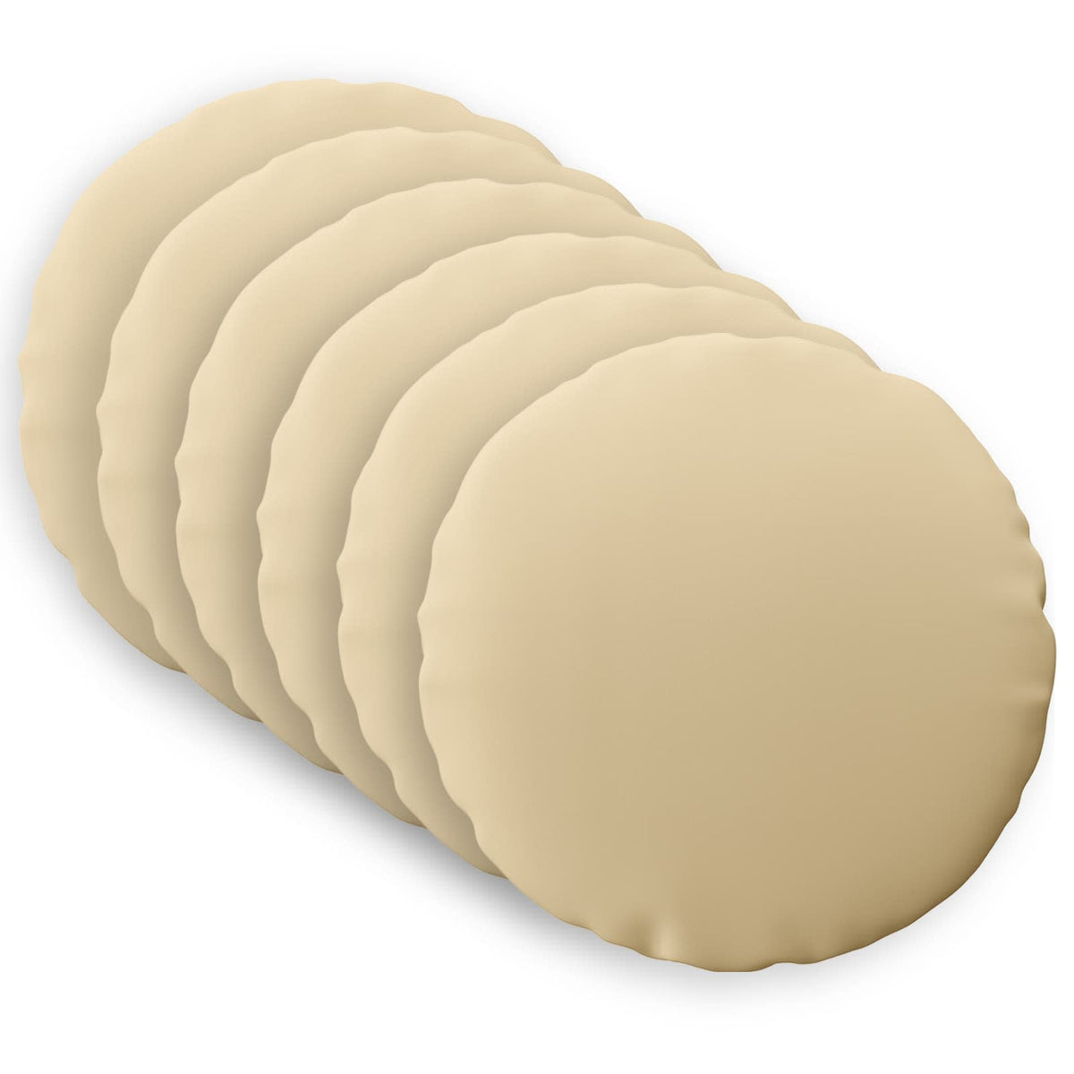 Presvlaka za jastuk 6 pcs HEERLEN Bež Ø 60 cm Poliester