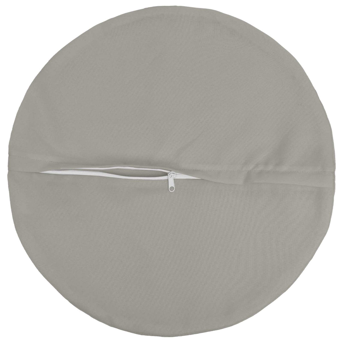 Presvlaka za jastuk 2 pcs HEERLEN Siva Ø 60 cm Poliester
