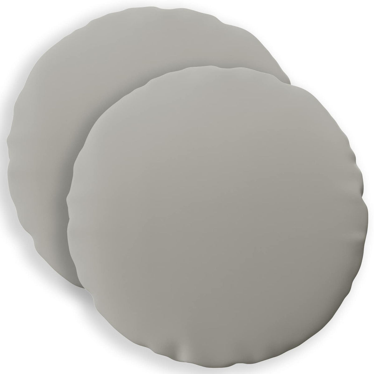 Presvlaka za jastuk 2 pcs HEERLEN Siva Ø 60 cm Poliester
