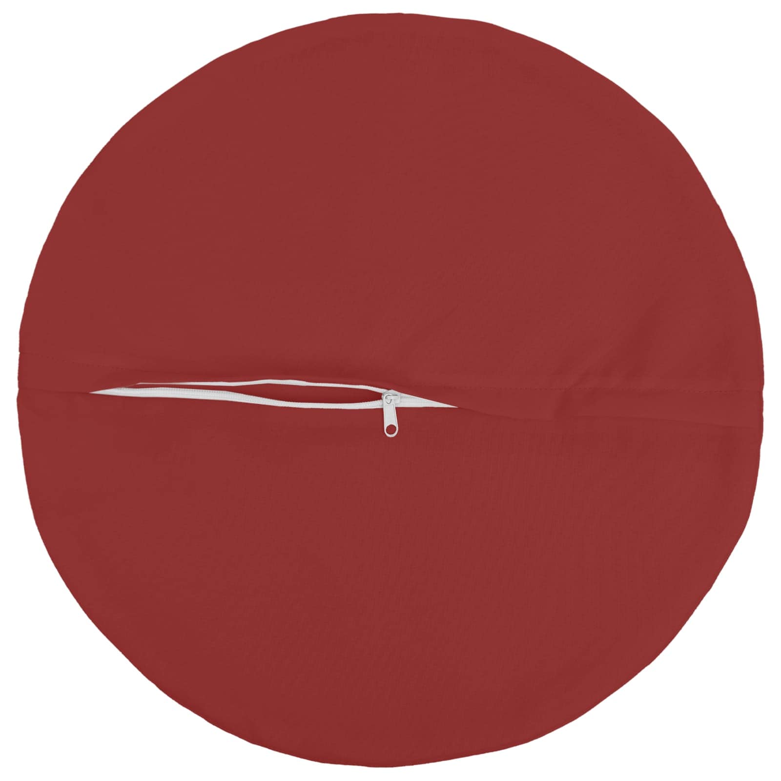 Presvlaka za jastuk 2 pcs HEERLEN Vinska crvena Ø 60 cm