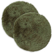Presvlaka za jastuk 2 pcs HEERLEN Zelena Ø 60 cm PV flis