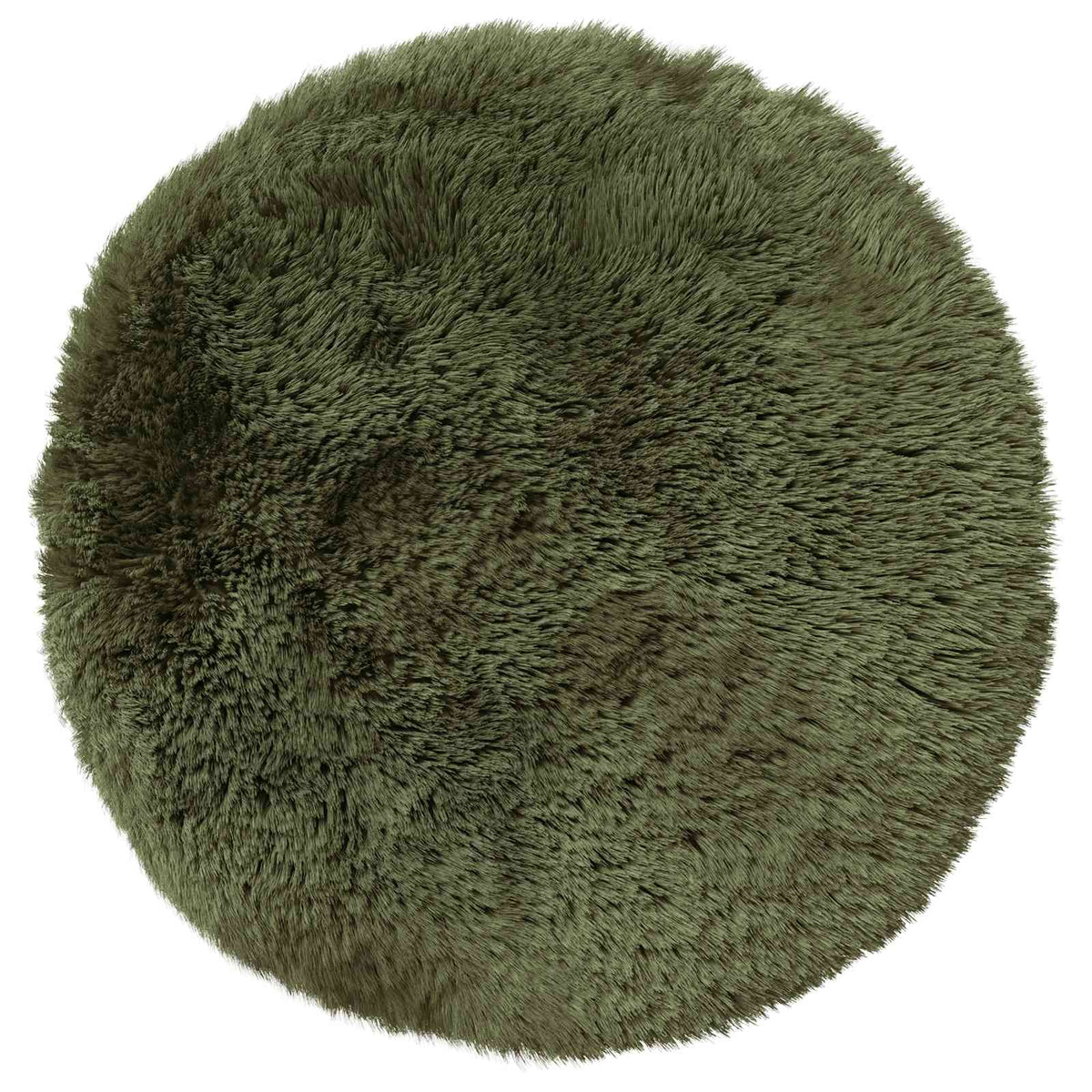 Presvlaka za jastuk 2 pcs HEERLEN Zelena Ø 60 cm PV flis
