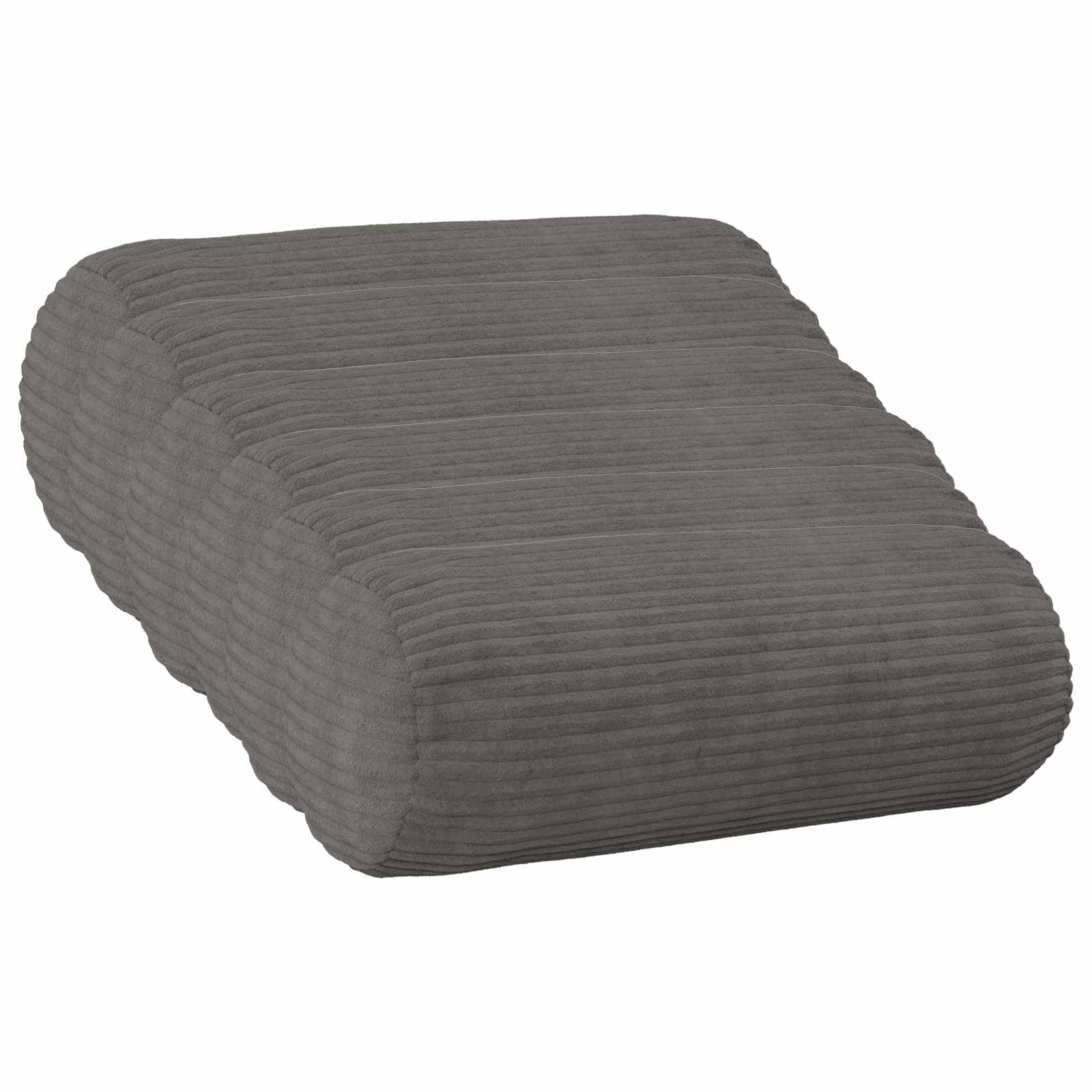 Presvlaka za jastuk 6 pcs HEERLEN Tamnosiva Ø 15 x 40 cm Kord
