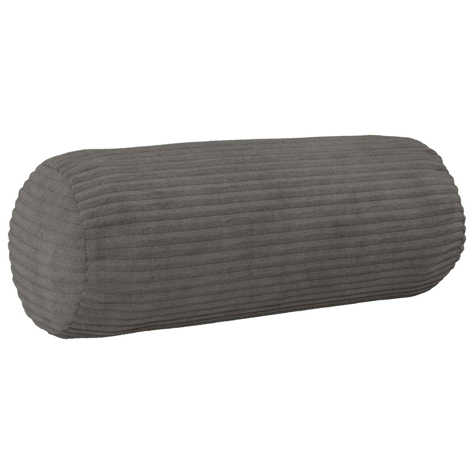 Presvlaka za jastuk 6 pcs HEERLEN Tamnosiva Ø 15 x 40 cm Kord
