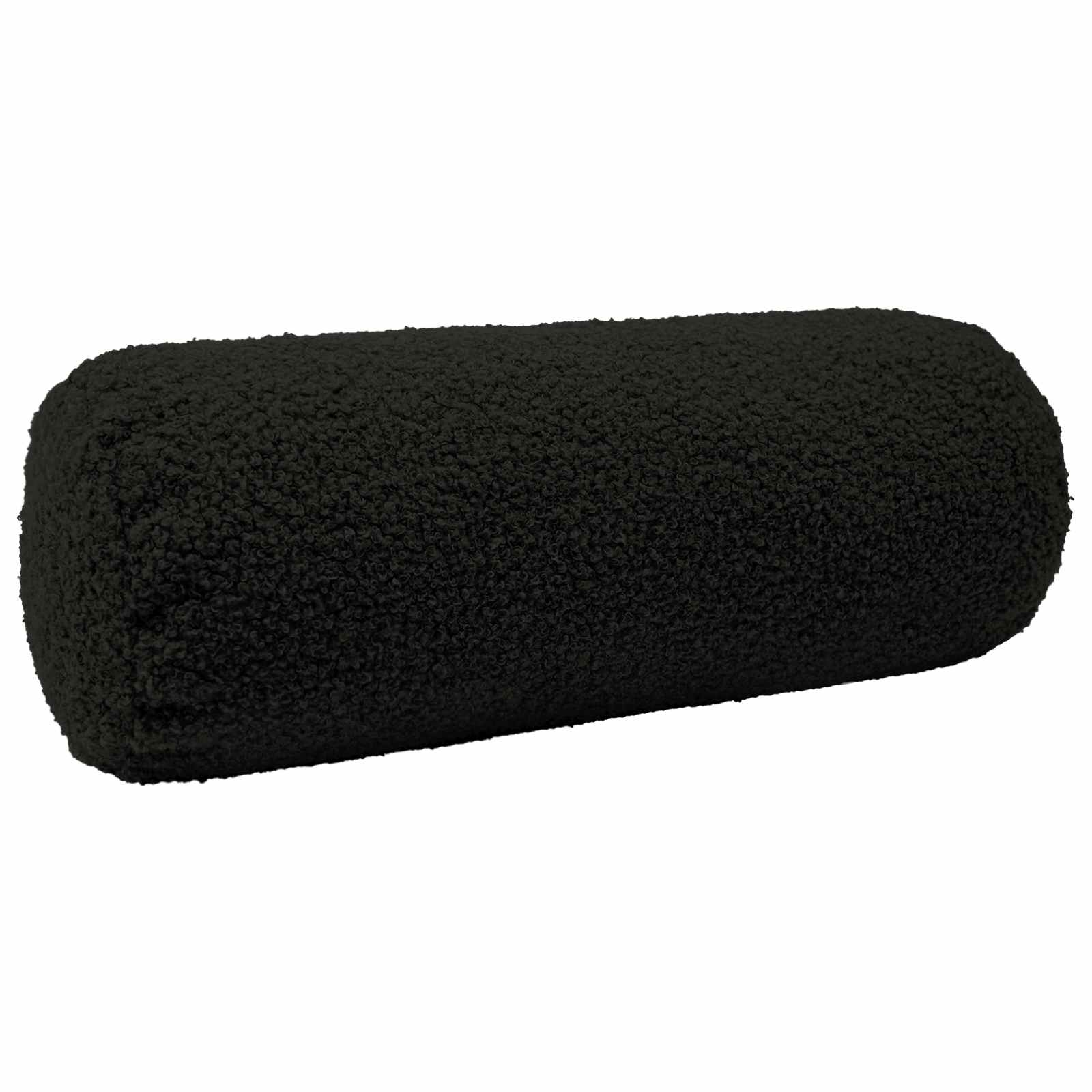 Presvlaka za jastuk 2 pcs HEERLEN Crna Ø 15 x 40 cm Bouclé