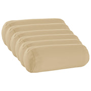 Presvlaka za jastuk 6 pcs HEERLEN Bež Ø 15 x 40 cm Poliester