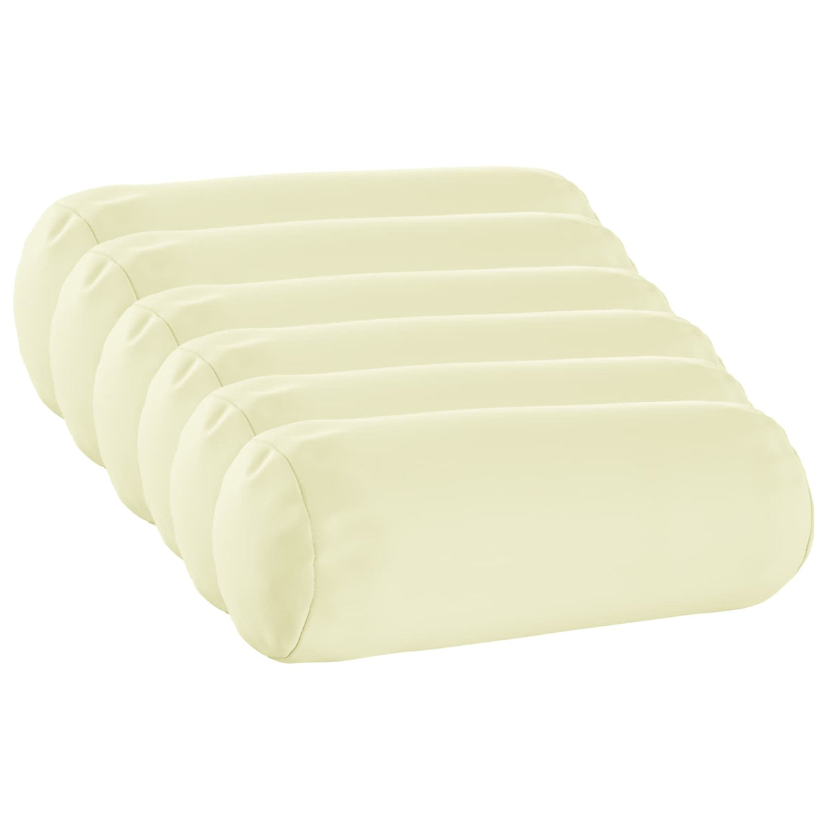 Presvlaka za jastuk 6 pcs HEERLEN Krem Ø 15 x 40 cm Poliester