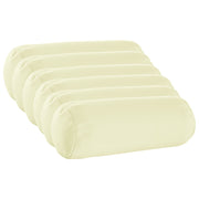 Presvlaka za jastuk 6 pcs HEERLEN Krem Ø 15 x 40 cm Poliester
