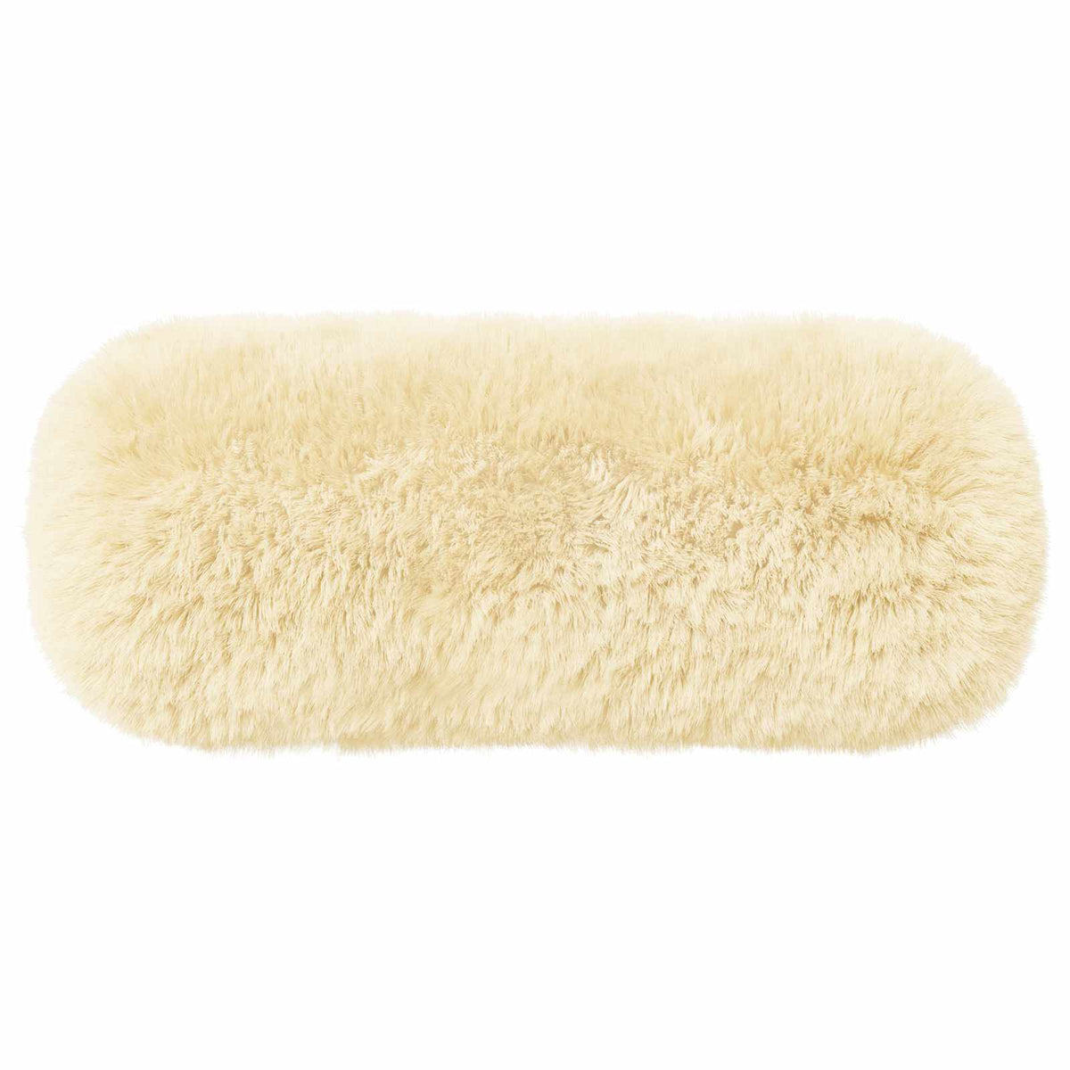 Presvlaka za jastuk 6 pcs HEERLEN Krem Ø 15 x 40 cm PV flis