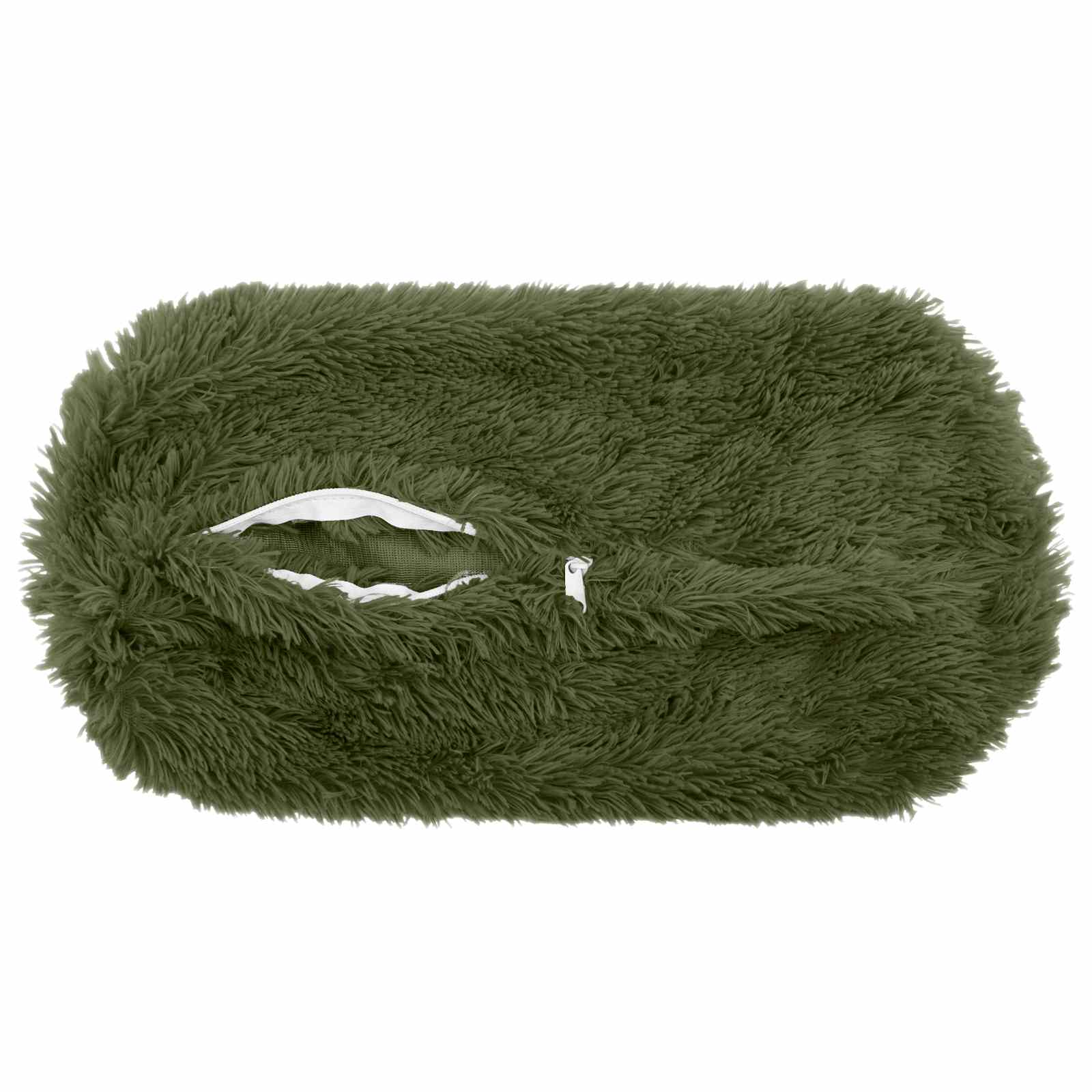 Presvlaka za jastuk 6 pcs HEERLEN Zelena Ø 15 x 40 cm PV flis