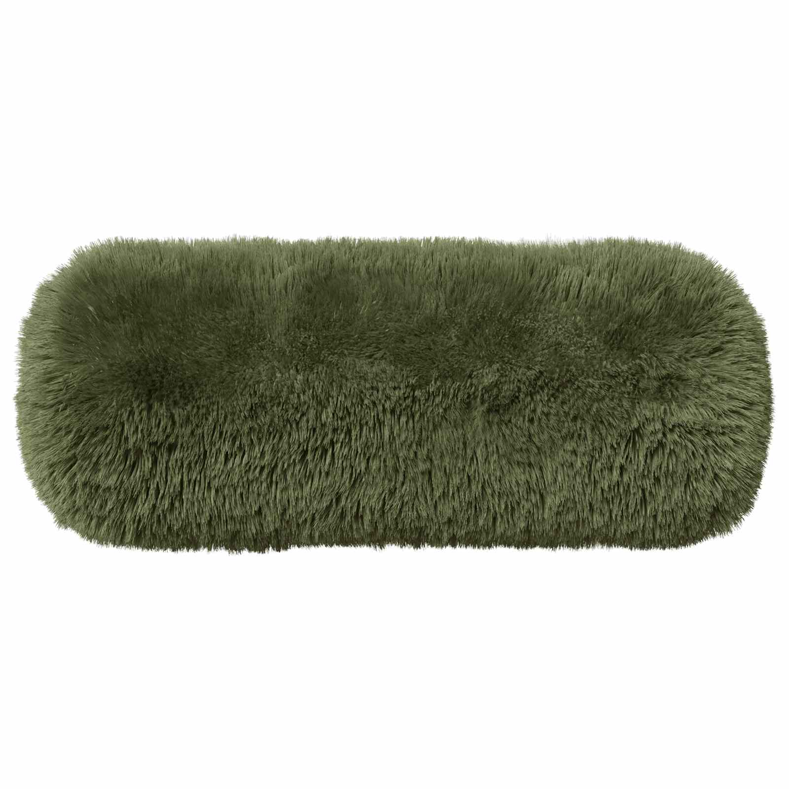 Presvlaka za jastuk 6 pcs HEERLEN Zelena Ø 15 x 40 cm PV flis