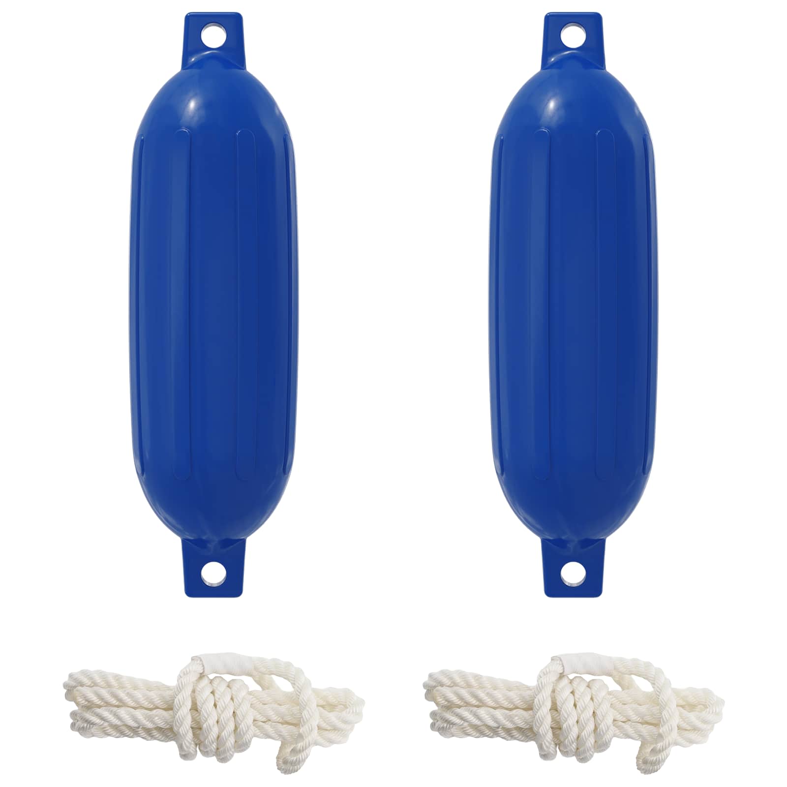 Odbojnici za čamce 2 kom. Ø 11 x 40 cm Plava PVC