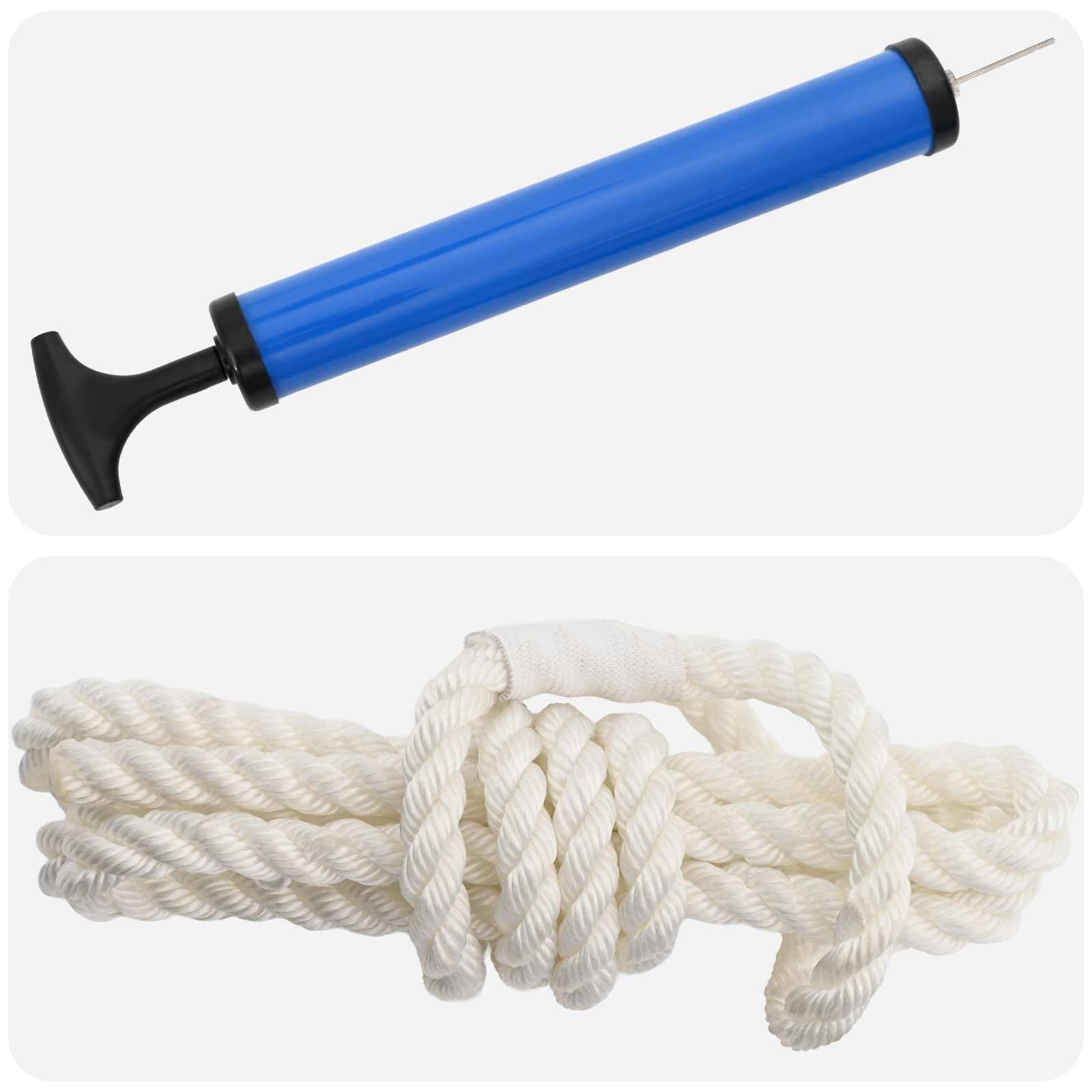 Odbojnici za čamce 2 kom. Ø 16 x 58 cm Plava PVC