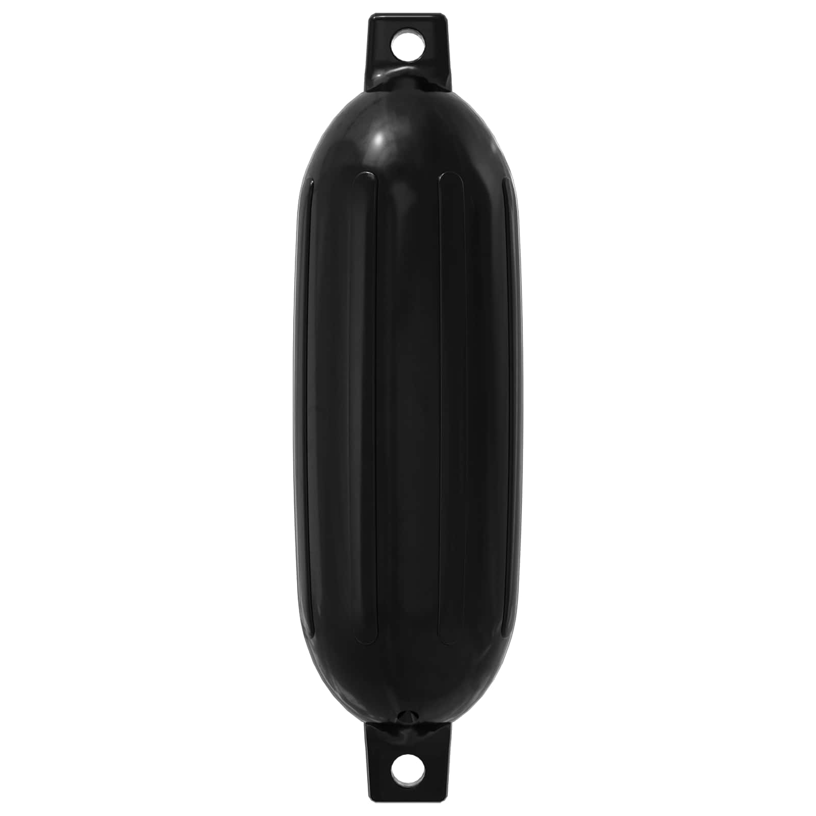 Odbojnici za čamce 2 kom. Ø 16 x 58 cm Crna PVC