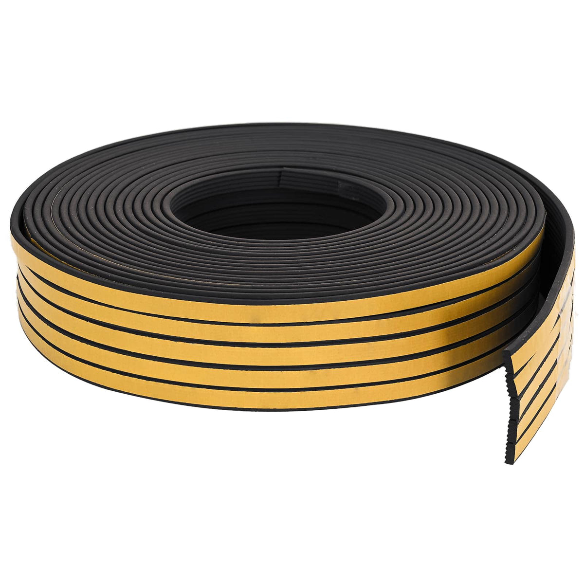 Samoljepiva brtvila za prozore Crna 8 x 3 mm 100 m EPDM pjena